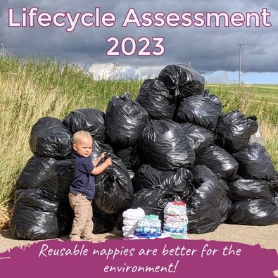 Life Cycle Assessment of Disposable and Reusable Nappies in the UK 2023